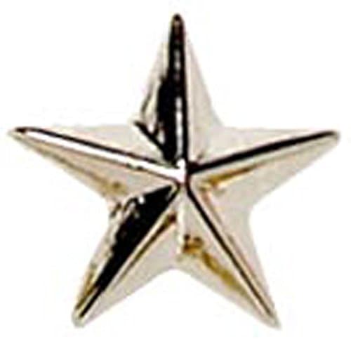 Womack Graphics Silver 12mm Raised Star Badge