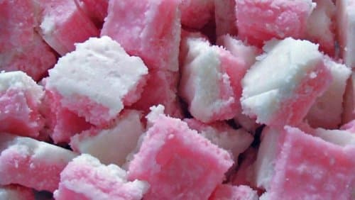 Coconut Ice 500 gram bag (1/2 kilo)