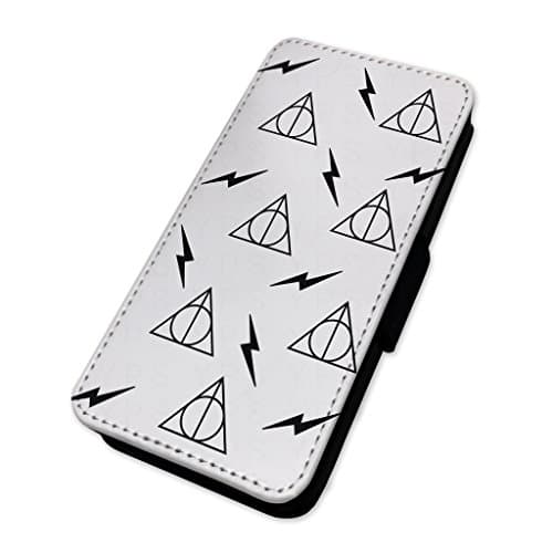 ALWAYS LIGHTNING BOLT PATTERN - FLIP PHONE CASE WALLET COVER CARD HOLDER
