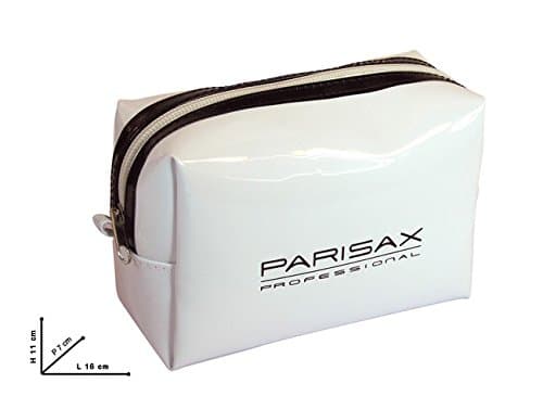 Pencil Case PVC White Edge Black Parisax