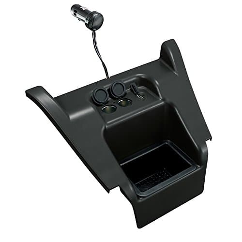 YACJP Center Console Organizer with USB Car Charger Socket for 2012 and up Toyota Prius V and Prius Alpha