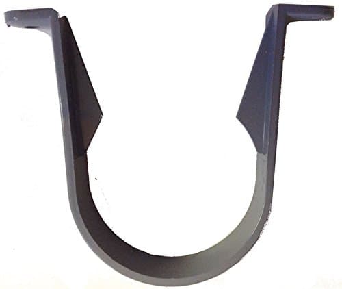 FLOPLAST 68mm Round Gutter Pipe Clip - Grey