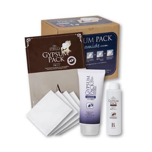 Four gypsum pack sets Face pack Business use