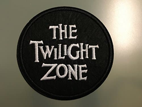 THE TWILIGHT ZONE Embroideed Iron On Patch - 3" - SCIENCE-FICTION