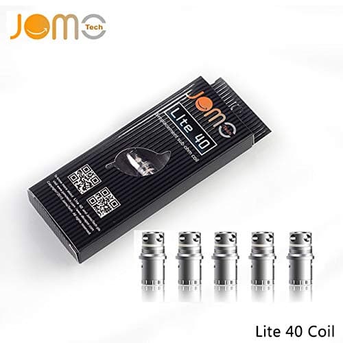JomoTech Lite 40/40s Replacement Coils 0.5 ohm JOMO Organic Cotton (10 x Coils (2 Full Packs))