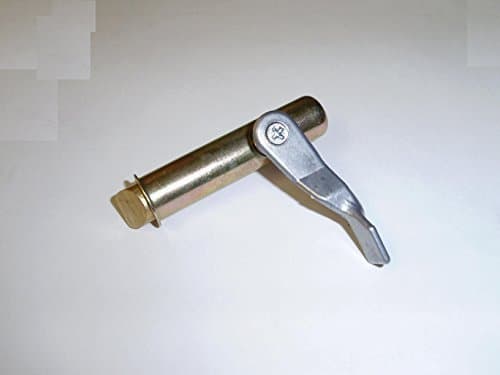 Replacement Thumb Trigger with spindle, and 1-11/16" Backset Latch Assembly. This assembly is used primarily on Bottom Hinged Trash or Linen Chute Doors, manufactured by Wilkinson Hi-Rise, WHR Holdings, Western Chutes, and others. by Trashdoorparts