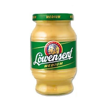 Lowensenf Medium Mustard, 8.45 oz (250g) Jar by Lowensenf