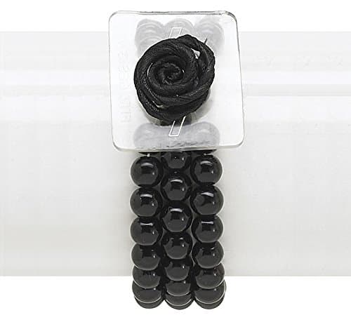 Avery Corsage Bracelet - Black