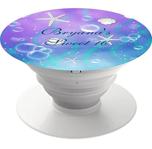 Multi-Function Pop Out Phone Grip and Stand, Socket Mobile Holder for your Phone &amp; Tablet - enchanted under the sea