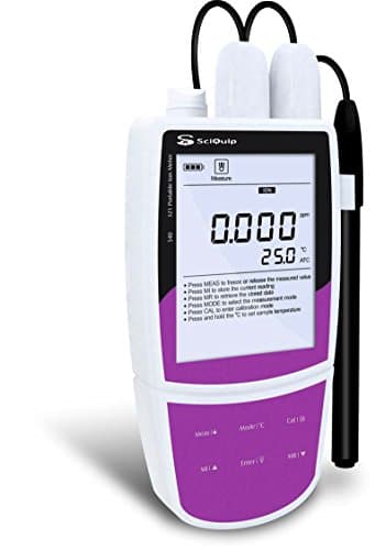 SciQuip Portable pH/Ion/ORP/°C/°F Meter