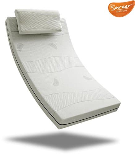 Sareer Matrah Memory Foam Mattress Medium Single 3FT White