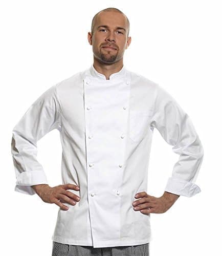 Basic Chef's Jacket White white Size:M