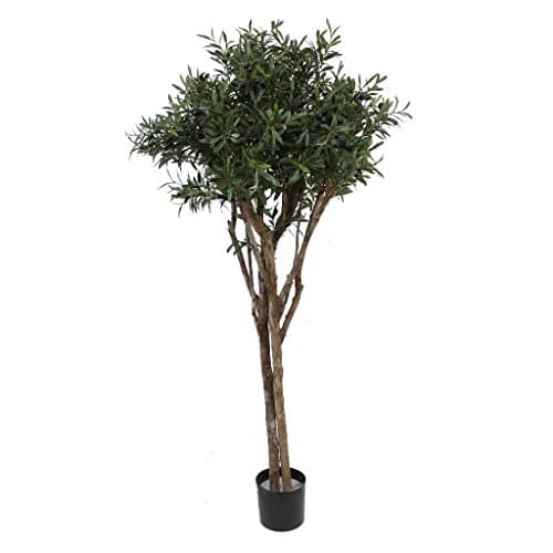 Artificial Olive Tree 4.5ft - Indoor Artificial Tree by Olore Home
