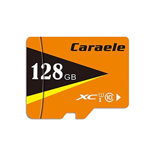 Caraele Memory Card Up to 80 MB/s Class 10 for Smartphone Tablet (128GB)