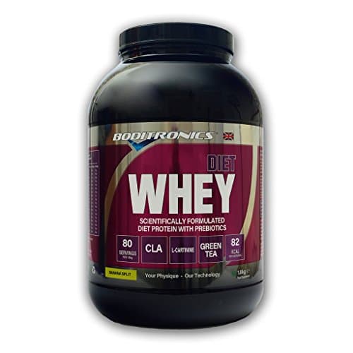 Boditronics Diet Whey, 1.8kg (White Chocolate &amp; Raspberry)