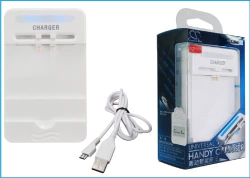 Charger (Include Micro USB Cable) for CASIO Exilim EX-S3, Cassiopeia E100, GzOne Rock C751