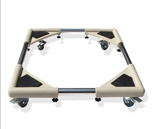 XIAOMEIXI Movable Machine Trolley Appliance Wheels Base Bracket Adjustable for Dryer, Washing Machine and Refrigerator