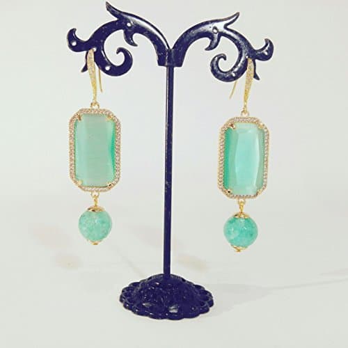 orecchini in argento 925 e zirconi