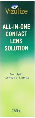 Vizulize 250ml All In One Contact Lense Solution