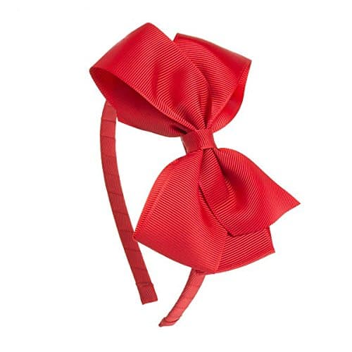 Poplico Butterfly Bow Headband (Red)