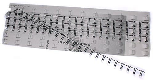Coloured Ring Binding Spines Wire Binding Combs, Metal, approx. 170 pages A4 Diameter 22.2 mm Pack of 50, Black, 23