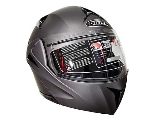 Modular Helmet Matt Titanium DIEFFE Size XL