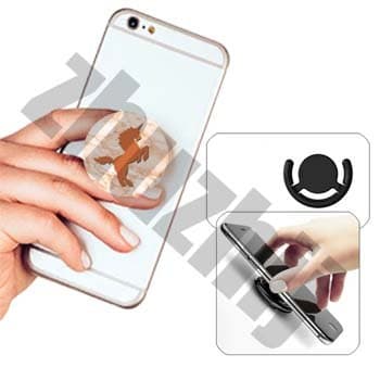 360 degree rotation Multi-function Cell Phone Holder Pop cellular phone bracket Socket Universal Expanding Stand Grip hands Mount for Smartphones and Tablets - Rose Gold Unicorn