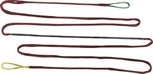 Bowstring, Dacron String 12 Strand for Bow length 68", Long bow, Recurve bow - Dark Brown