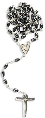 Rosary Hematite Plated
