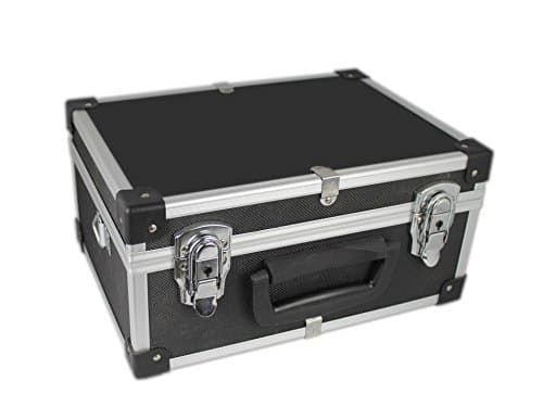 Kscase Multi Tool Case Aluminium Case Tool Box Tool Case Empty L x W x H 320X230X155 mm Black