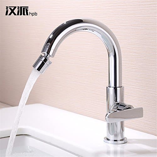 RACHELER Bath Can Be Rotated A Full Copper Single Hole Basin Single Cold Water Tap Washbasin Brass Hand Wash Basin Mixer Bath Can Be Rotated A Full Copper Single Hole Basin Single Cold Water Tap Washbasin Brass Hand Wash Basin Mixer