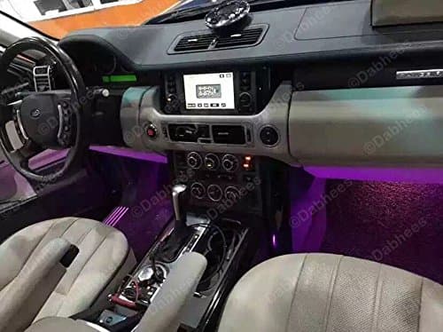 2x 15 LED Car Sound Control Interior Light Music Sensor Light