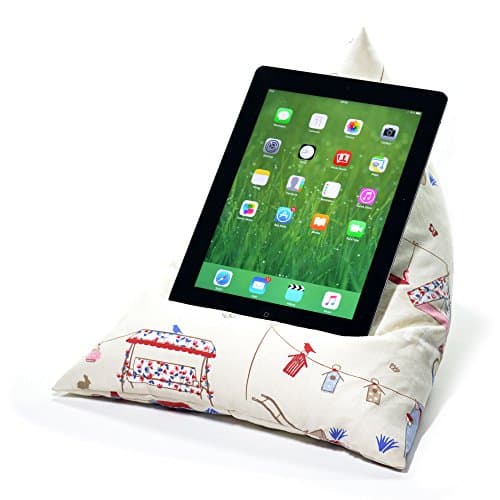 eBean Tablet Cushion - SUMMER GARDEN - beanbag stand lap holder suitable for all iPads tablets and ebook readers