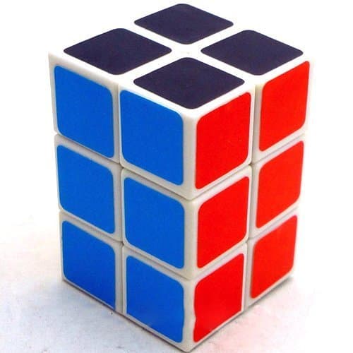 HAKATA Magic Cube 2x3x3 Smooth Speed Magic Cube Puzzle (white)