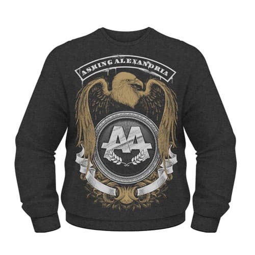 Asking Alexandria Eagle Sweatshirt Anthracite mixed XL