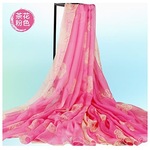 Ding Decoration Silk Scarf Woman Versatile Multi-Functional Shawl Spring And Autumn Models （140 * 200Cm）