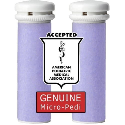 Micro Pedi Emjoi Micro-Mineral Refill Rollers Elbow Exfoliation And Hard Skin Removal