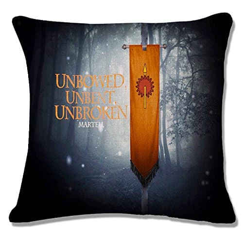 Unbroken Printed Cotton Linen Decorative Throw Pillow Case Sofa Home Decor Cushion Cover