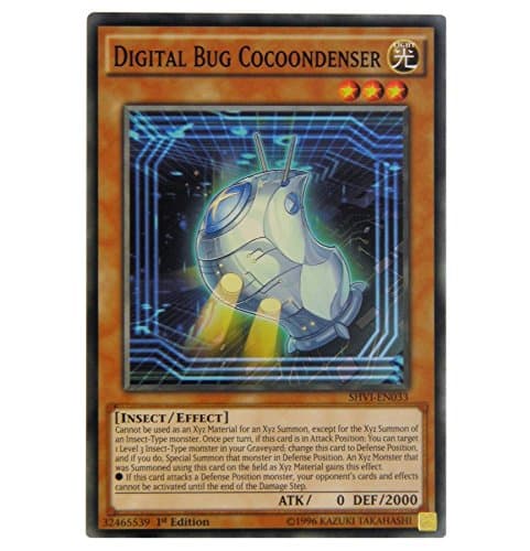 Yu-Gi-Oh! Digital Bug Cocoondenser SHVI-EN033 Common
