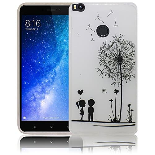 Xiaomi Mi Max 2 Dandelion Silicone Protective Case Protective Case Mobile Phone Case Cell Phone Case Silicone Case Case Bag Cover Bumper Case Flip smartphone cellphone backcover