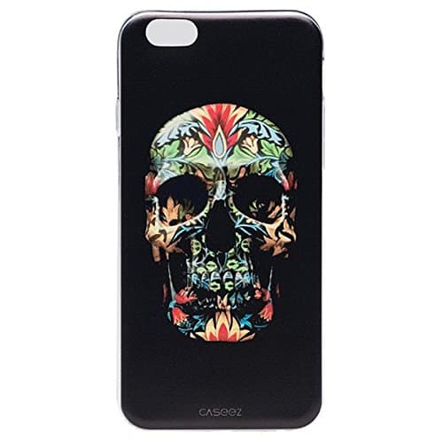 Caseez "Black Skull" Back Cover Case for Apple iPhone 6/6s