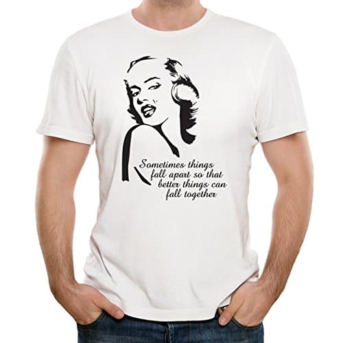 Sometimes Things Fall Apart So That Better Things Can Fall Together Men's T-Shirt White white S