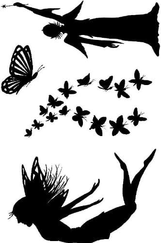 Personal Impressions Clear Stamp Set - Butterfly Stream