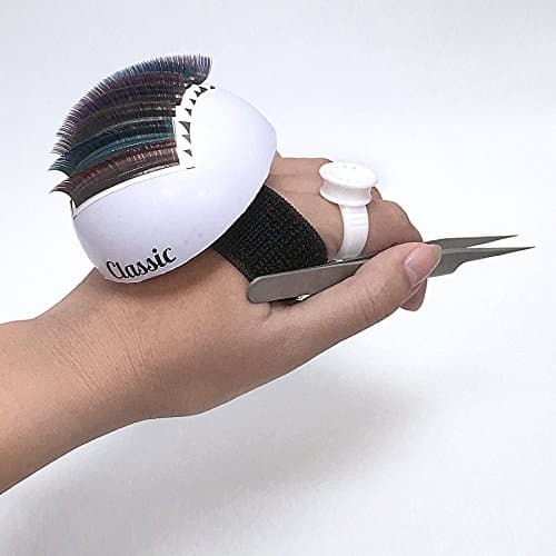 Lash Bubble Lashbug Eyelash Extensions Tool Russian Volume Lashes Curved Pallet Stand accessories UK (Lash Bubble + Secure Belt)