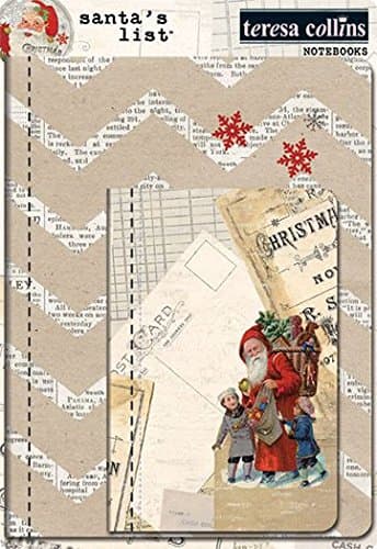 Teresa Collins Designs Santas List Notebooks