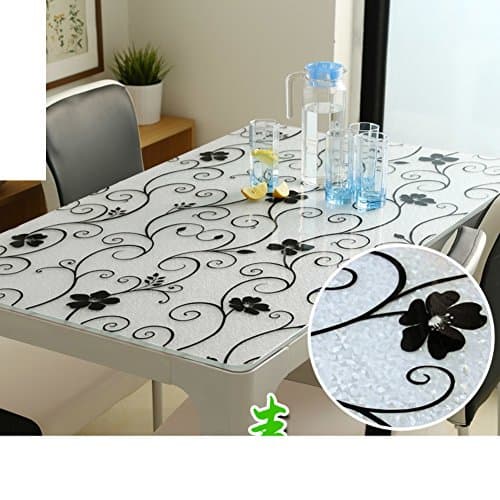 PVCtablecloth /Hot soft transparent waterproof tablecloth/table coffee table pad/ table cloth/tablecloth -L 60x100cm(24x39inch)