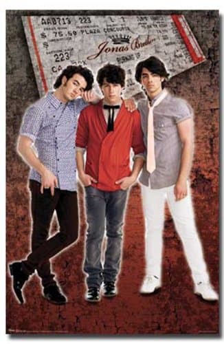 Jonas Brothers - Group Art Print Poster