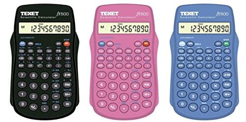 Texet FX500 Pocket Scientific Calculator - Single
