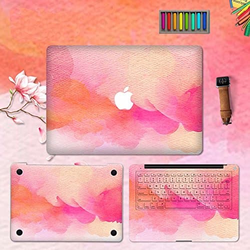2pcs Applicable to Apple computer creative macbookpro13 inch air notebook protection shell film,?MacBook Pro,13??,A1706?Touch Bar,,