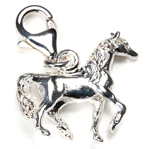 Silver Horse Charm